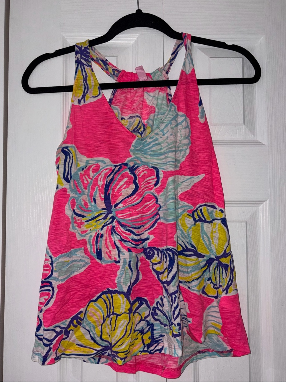 Lilly Pulitzer Minka Trapeze Camisole Size XS Preppy Colorful Cotton